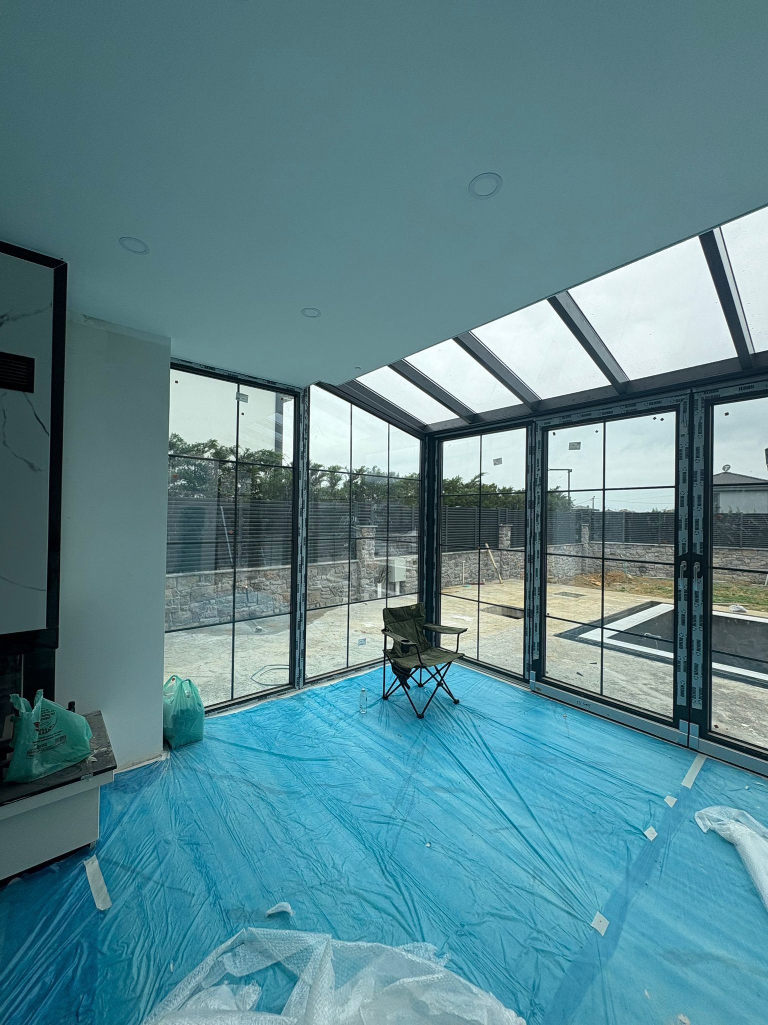 Sürme Cam Cephe ve Cam Tavan Sistemi